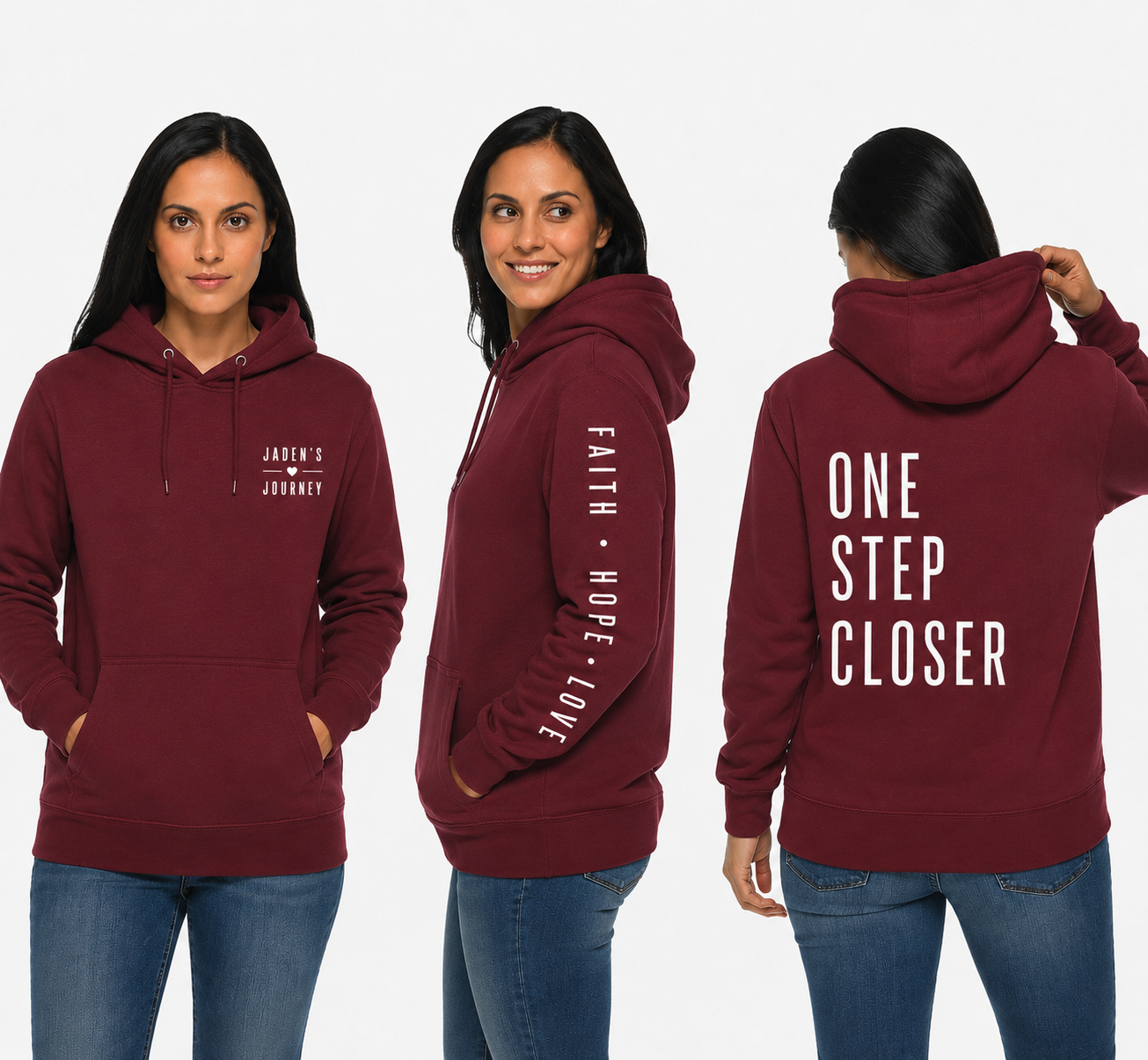 Jaden’s Journey Fundraiser Hoodie