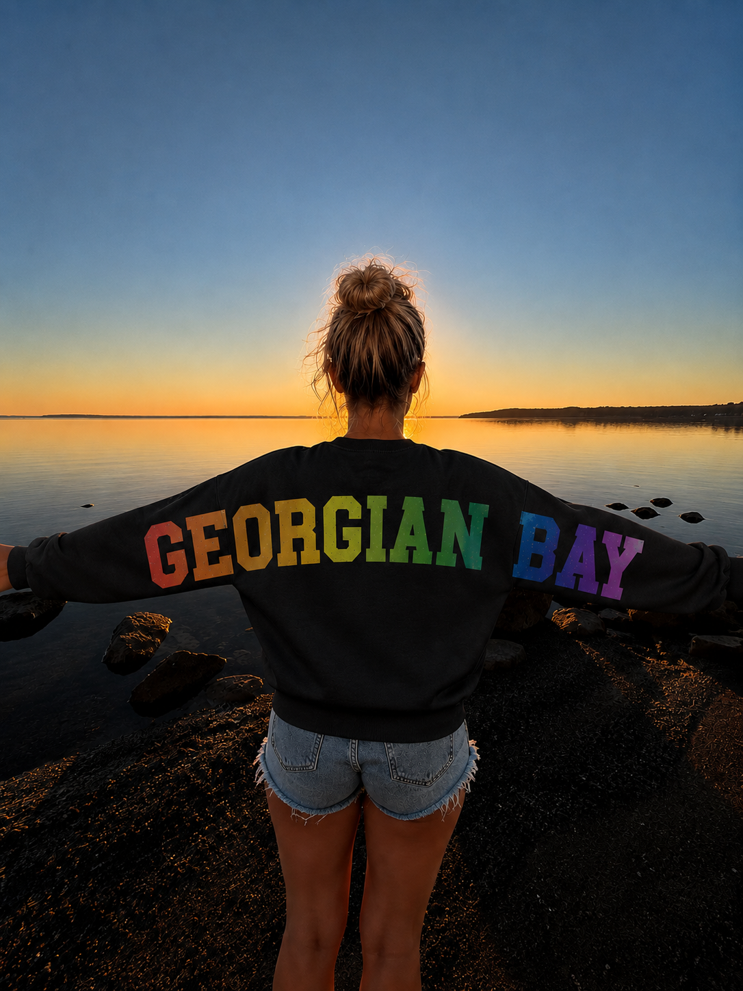 Rainbow GEORGIAN BAY Crewneck - CLOSED