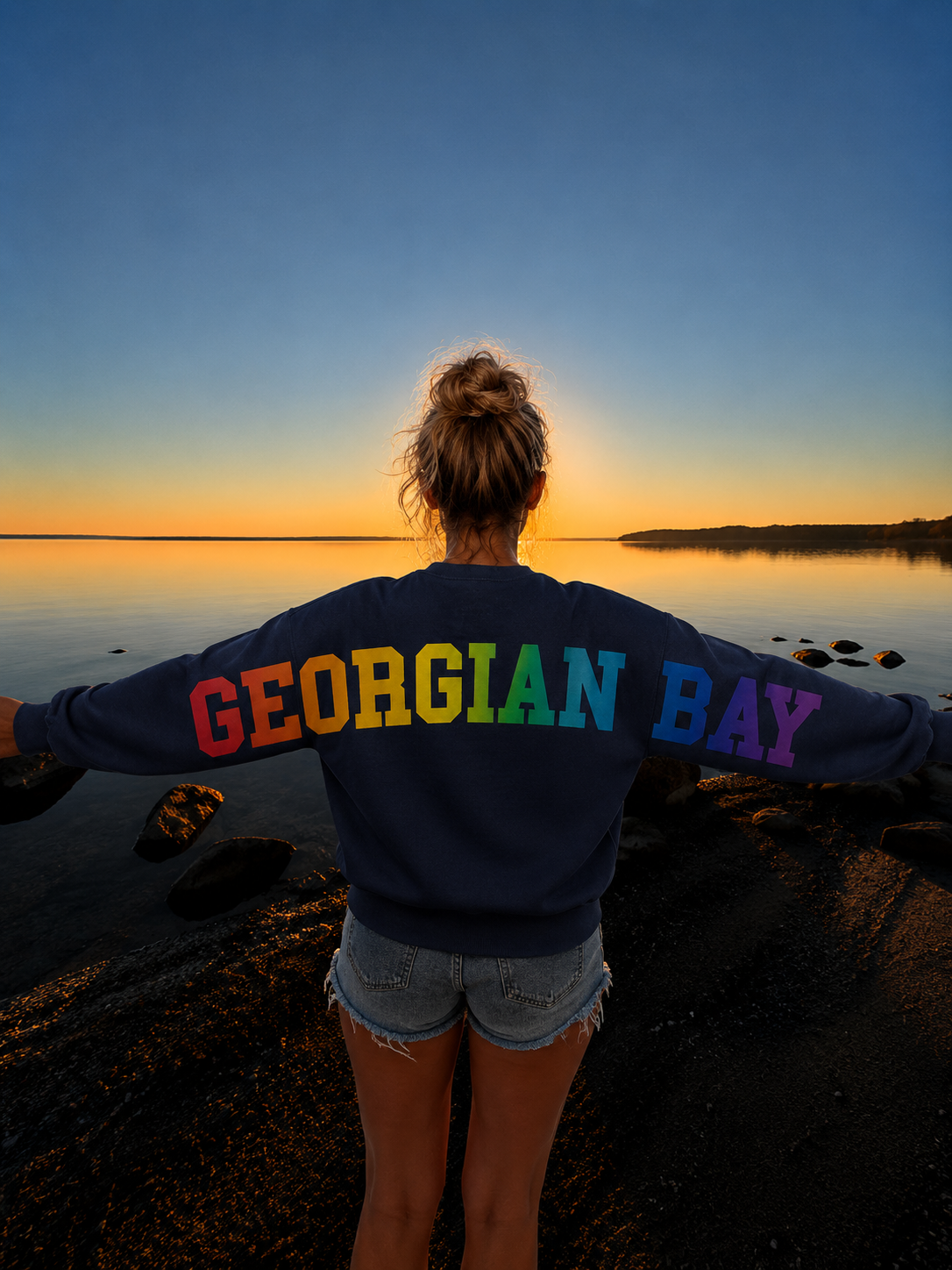 Rainbow GEORGIAN BAY Crewneck - CLOSED