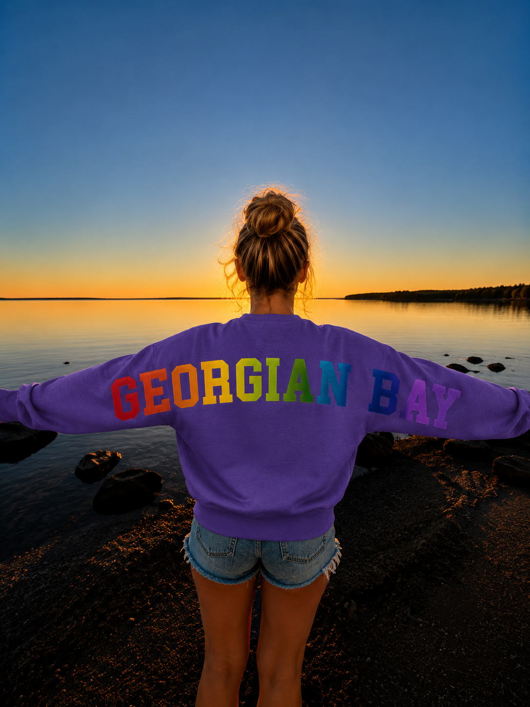 Rainbow GEORGIAN BAY Crewneck - CLOSED