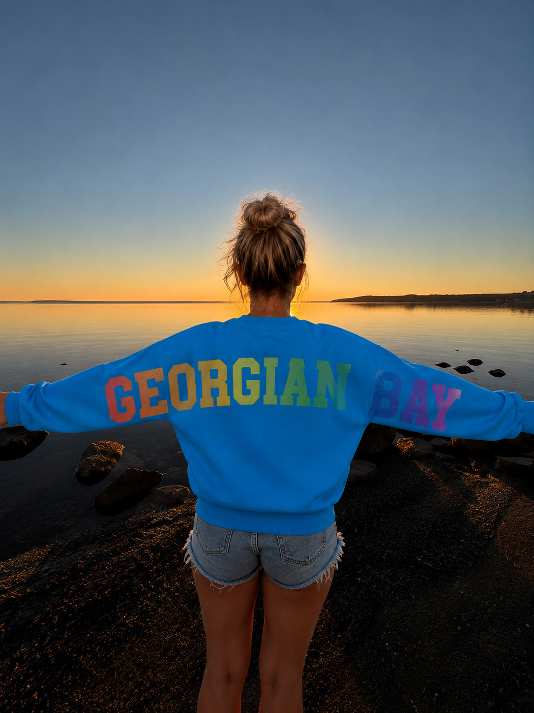 Rainbow GEORGIAN BAY Crewneck - CLOSED
