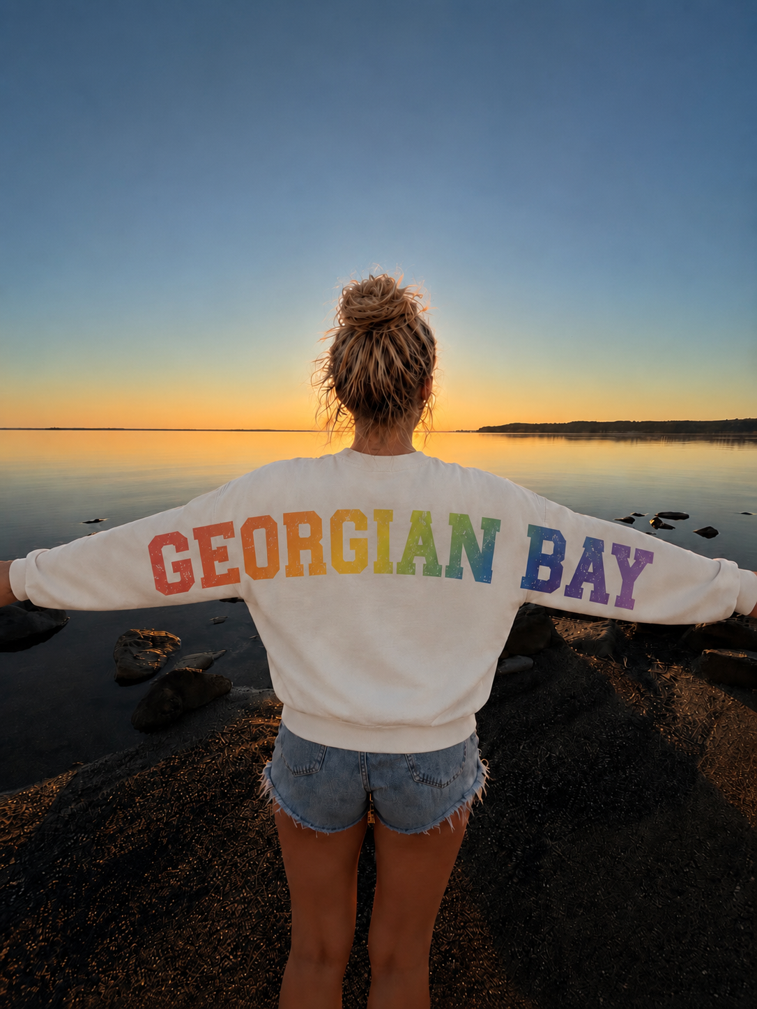 Rainbow GEORGIAN BAY Crewneck - CLOSED