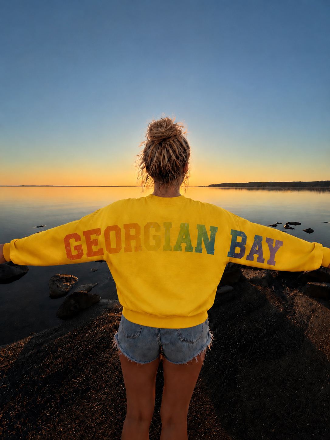 Rainbow GEORGIAN BAY Crewneck - CLOSED
