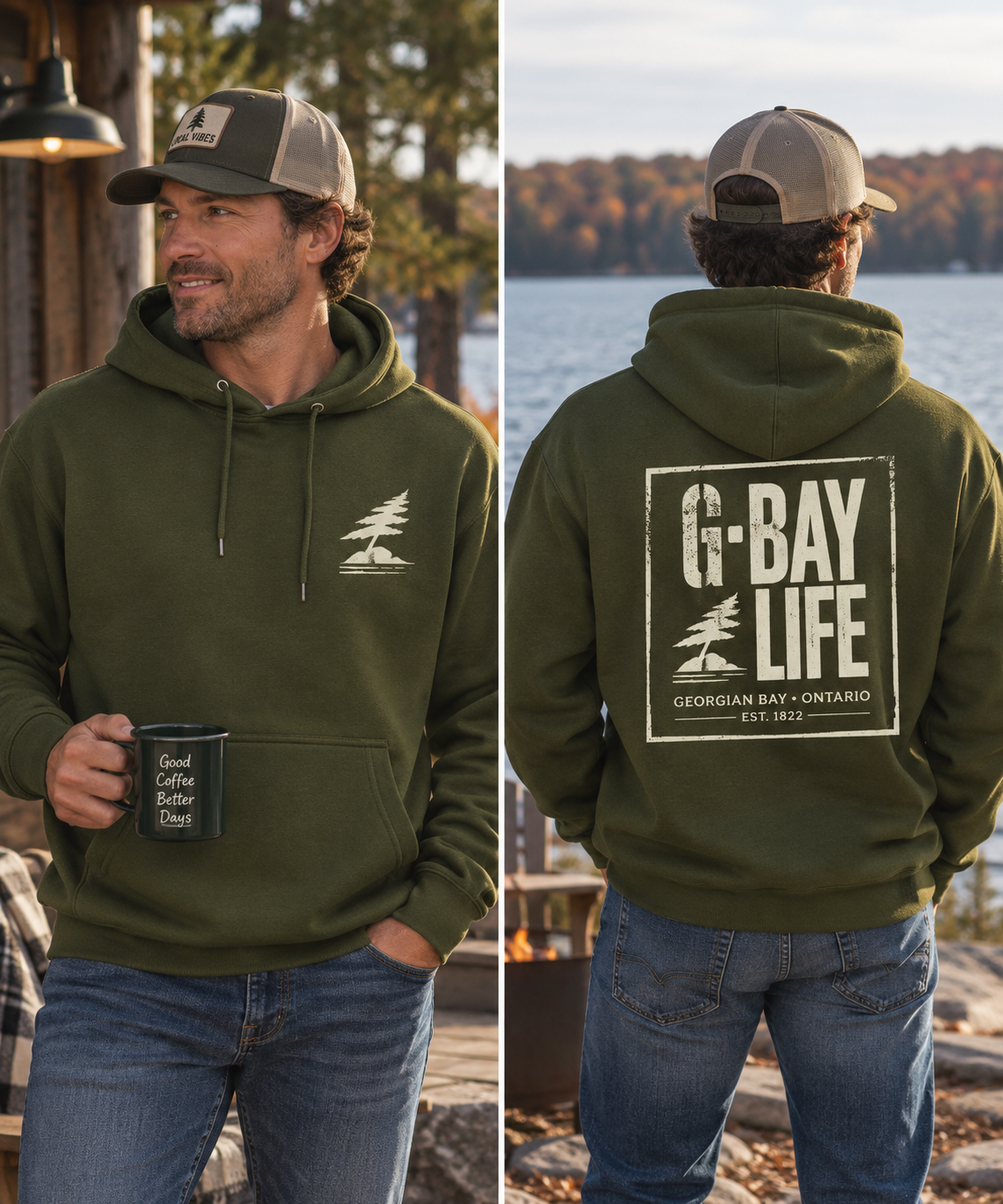 GBAY LIFE — FALL EDIT Hoodies