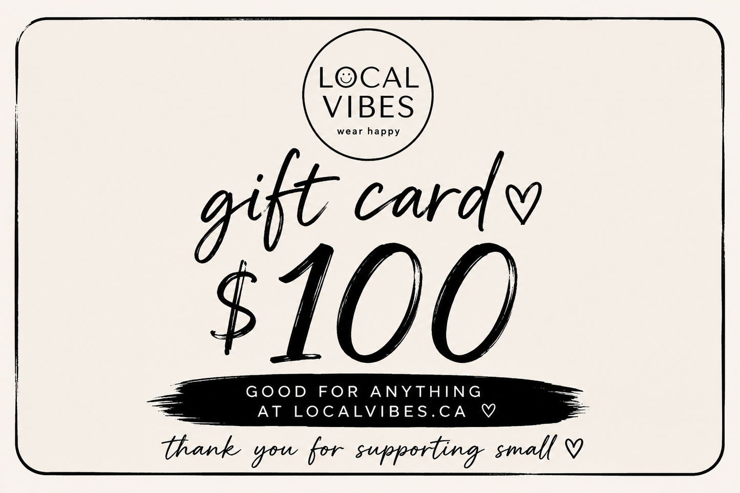 Local Vibes Gift Card Giveaway