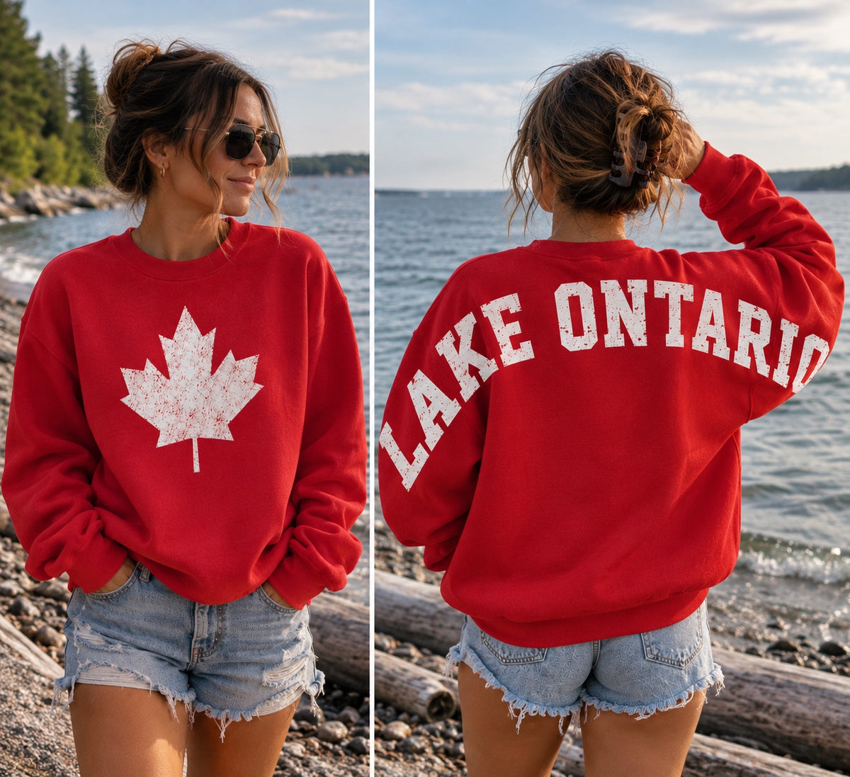 LAKE ONTARIO — Sleeve-to-Sleeve Crewneck
