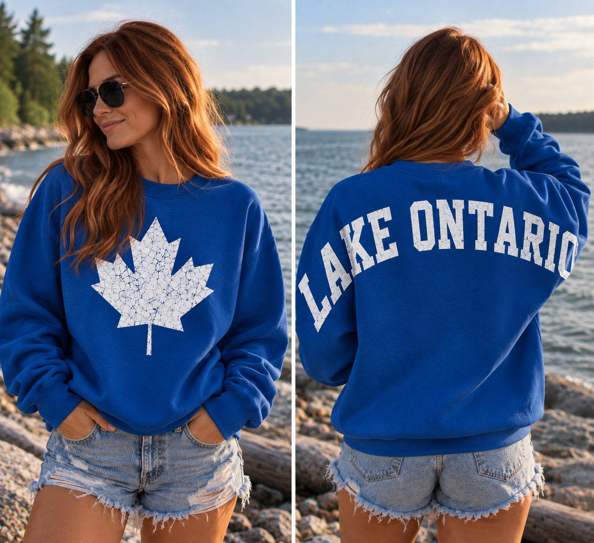 LAKE ONTARIO — Sleeve-to-Sleeve Crewneck