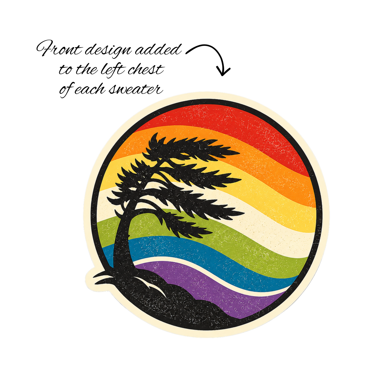 Rainbow GEORGIAN BAY Crewneck - CLOSED