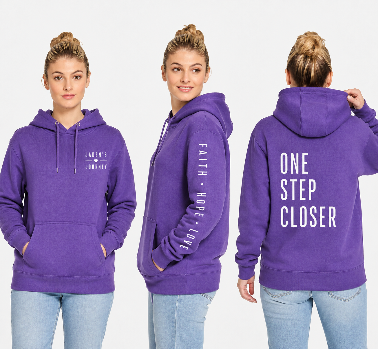 Jaden’s Journey Fundraiser Hoodie
